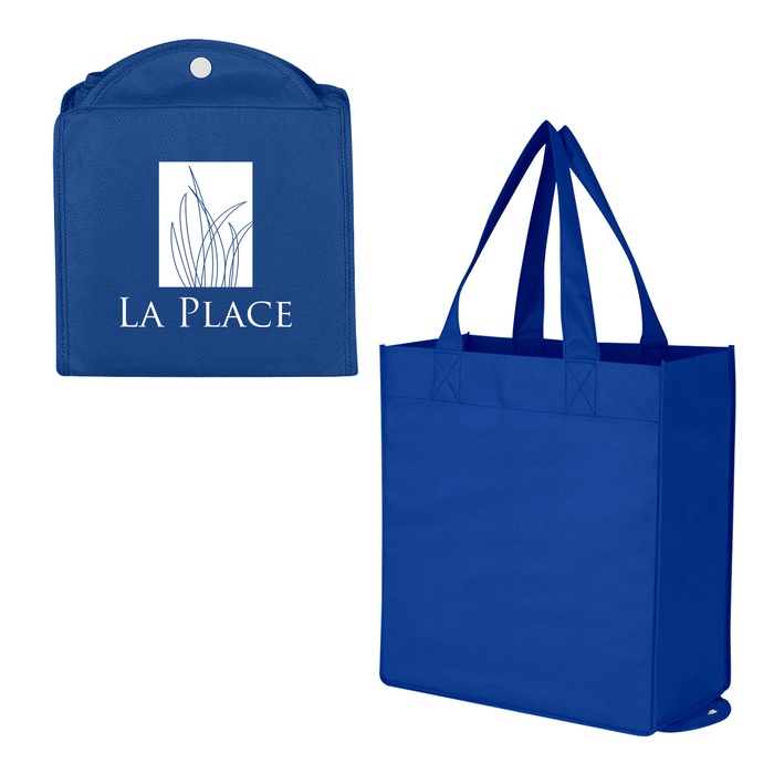 Non-Woven Foldable Custom Shopper Tote