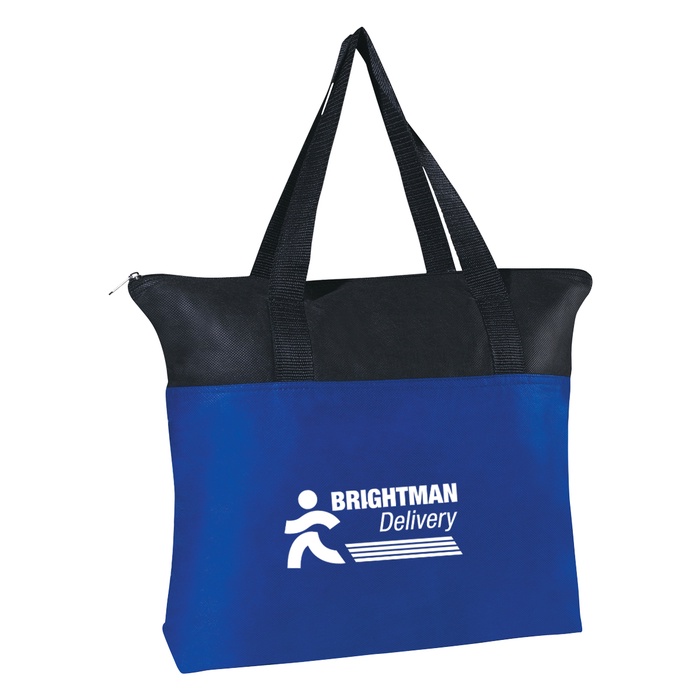 Non-Woven Custom Zippered Totes