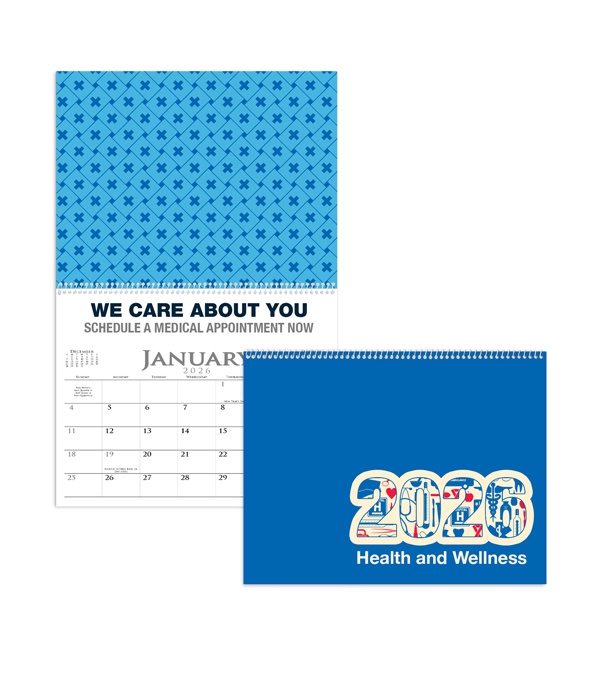 Custom Photo Wall Calendar With Banner Ad (Glossy Paper)