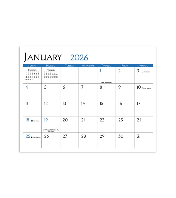Custom Photo Calendar (Matte Paper)