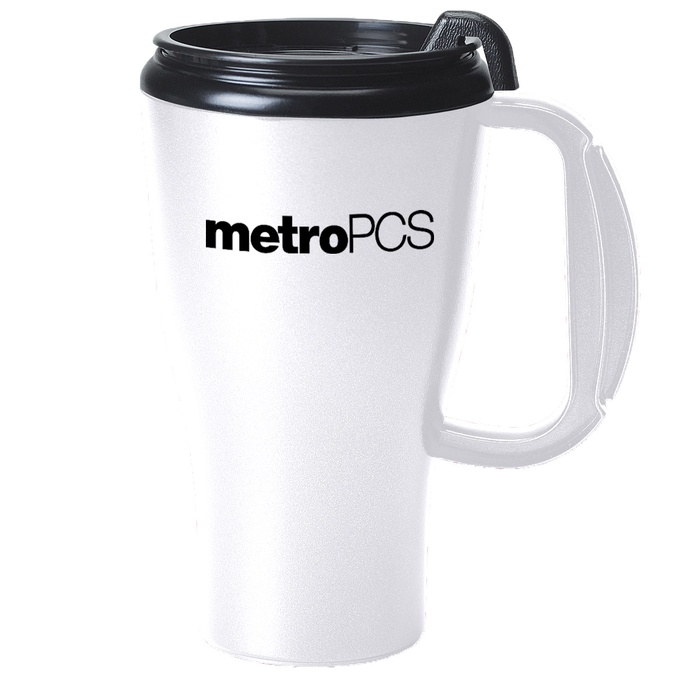 Omega Custom 16 oz. Travel Mugs with Slider Lid