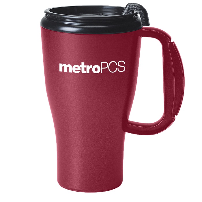 Omega Custom 16 oz. Travel Mugs with Slider Lid