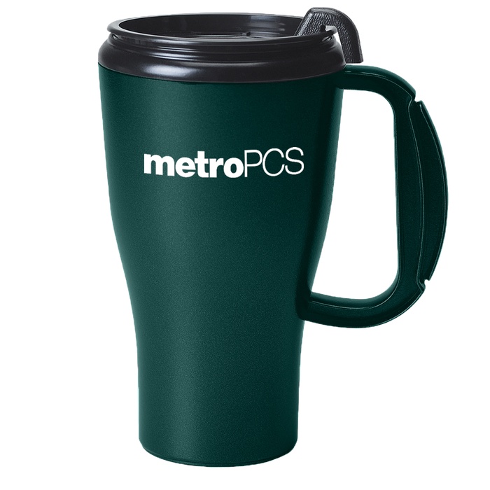 Omega Custom 16 oz. Travel Mugs with Slider Lid