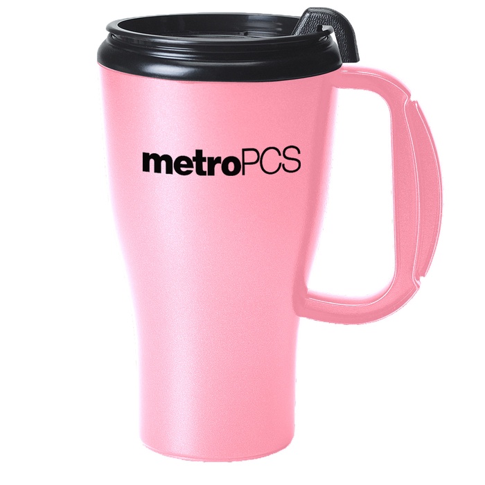 Omega Custom 16 oz. Travel Mugs with Slider Lid