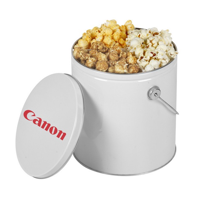 Custom One Gallon Tin - Popcorn Trio