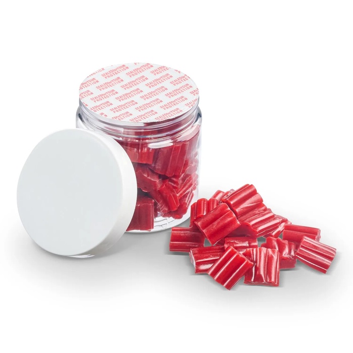 4 oz. Jar of mini Strawberry Licorice Bites