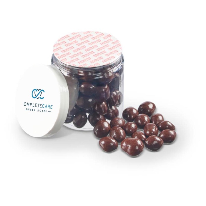 8 oz Jar of Chocolate Covered Almonds