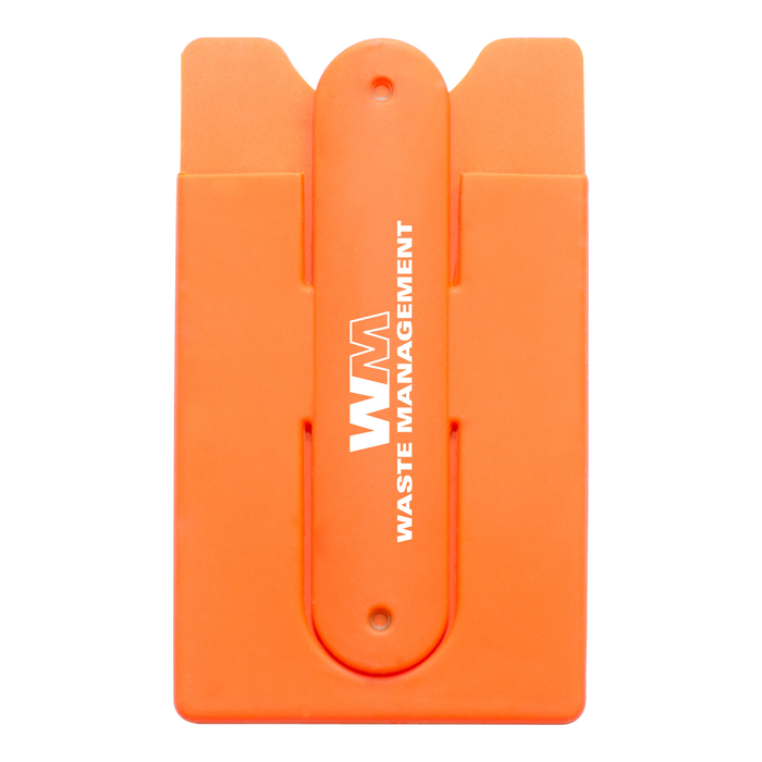 Custom Silicone Wallet + Kickstand Combo