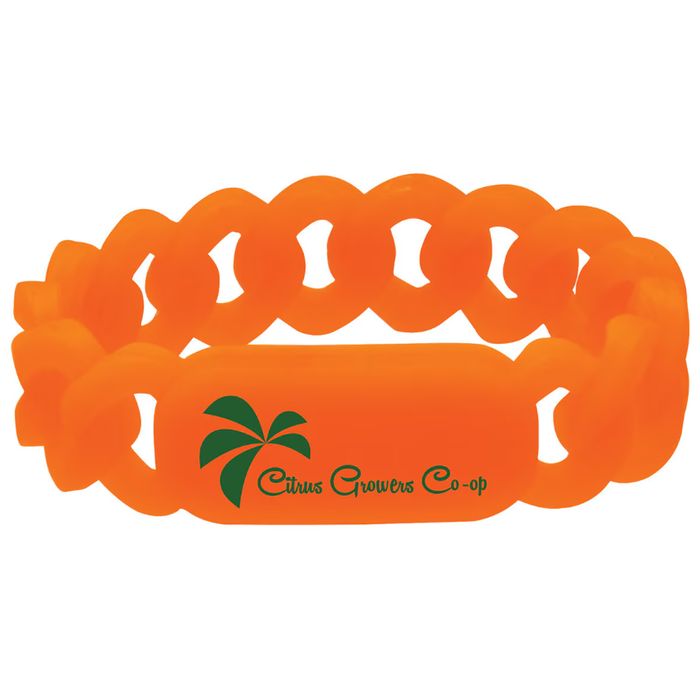 Customized Silicone Link Wristbands