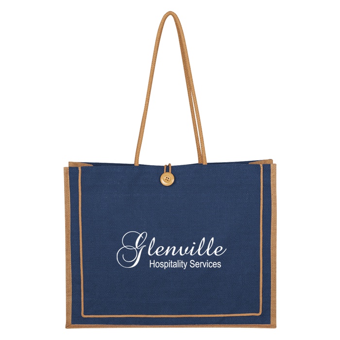 Paradise Jute Custom Tote Bags