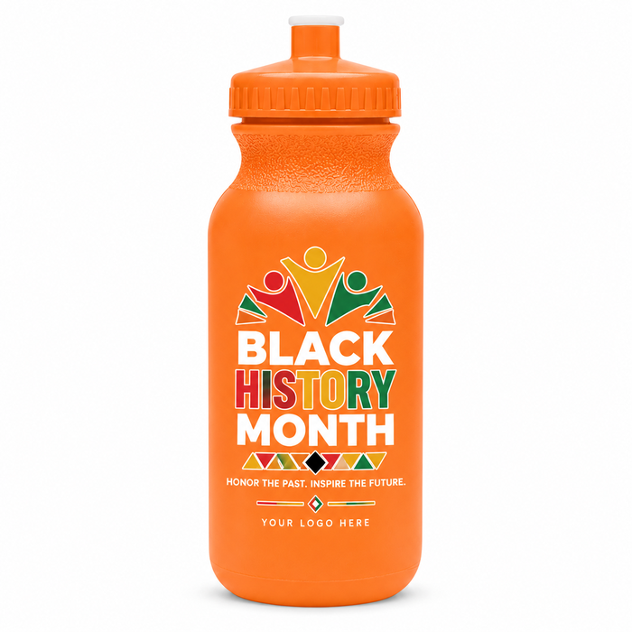 Celebrate Black History 20 Oz. Bike Bottle