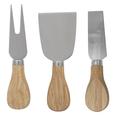Personalized 3-Piece Bamboo Cheese Server Kit