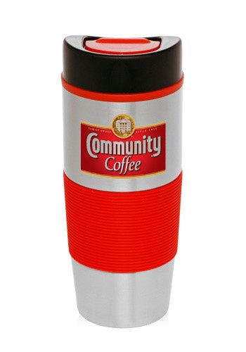 Personalized 16 oz. Color Grip Double Wall Tumblers
