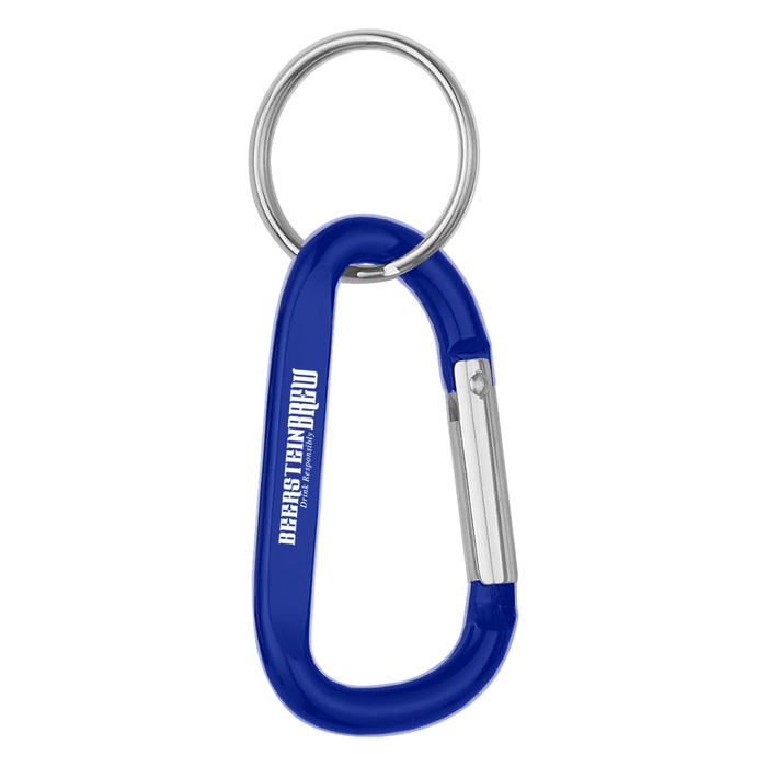Personalized 6MM Carabiner with Split Ring