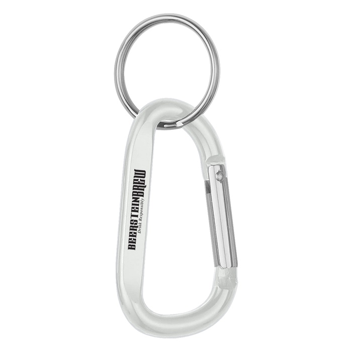 Personalized 6MM Carabiner with Split Ring