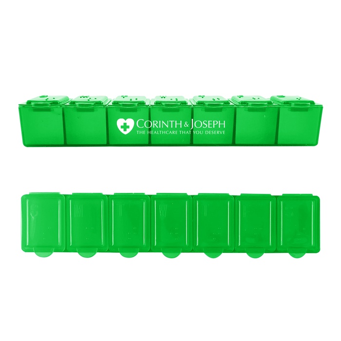 Personalized 7-Day Pill Containers