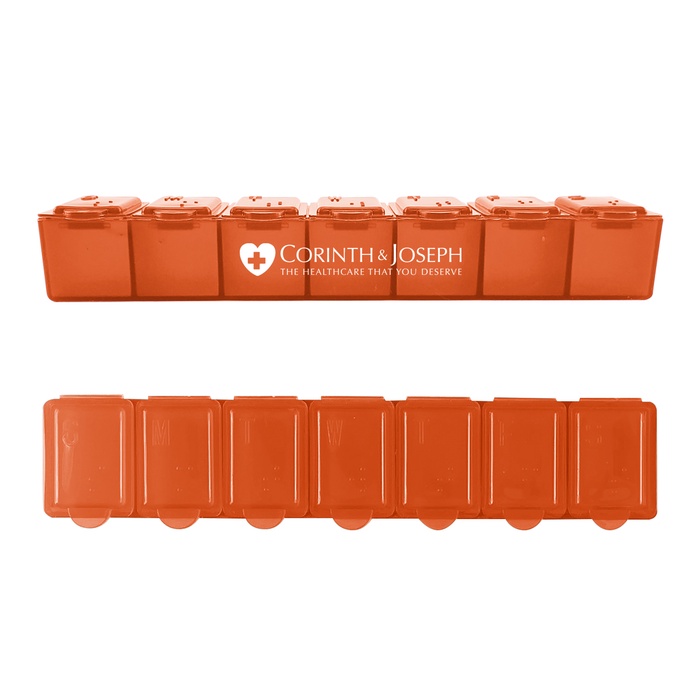 Personalized 7-Day Pill Containers