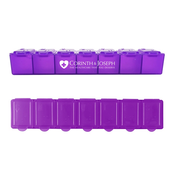 Personalized 7-Day Pill Containers