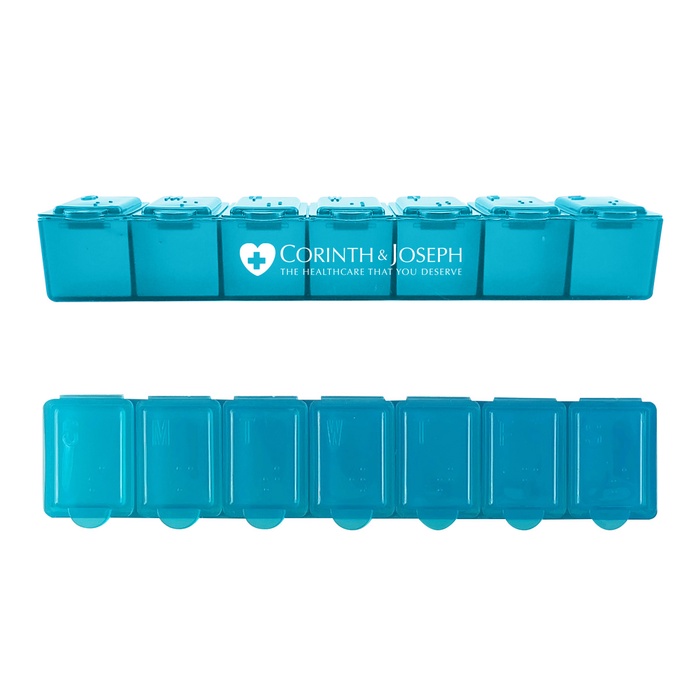 Personalized 7-Day Pill Containers