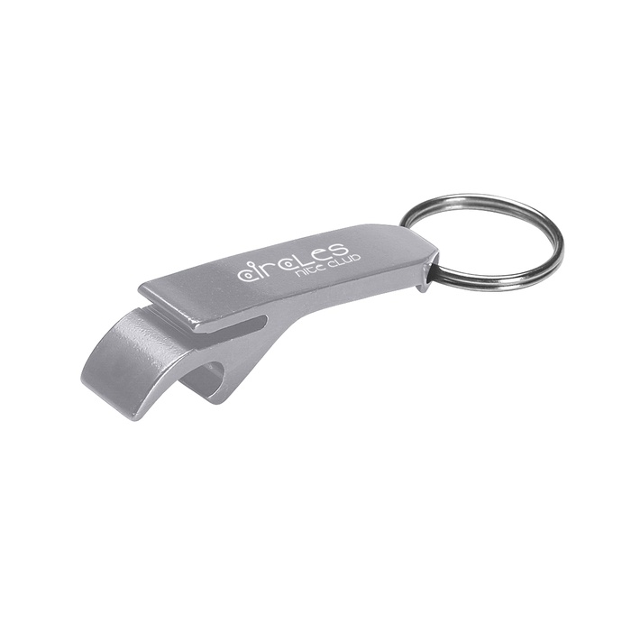 Personalized Aluminum Bottle & Can Opener Key Rings