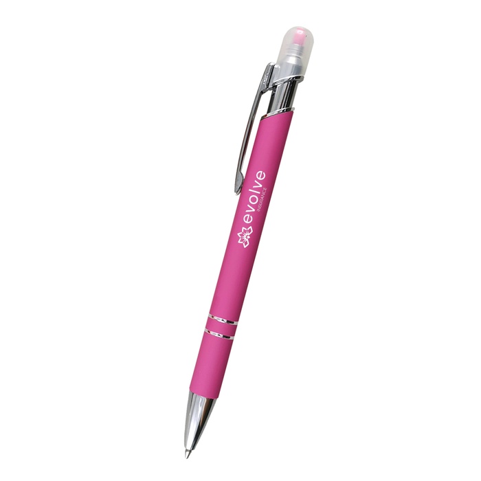 Personalized Mia Incline Pens with Highlighters