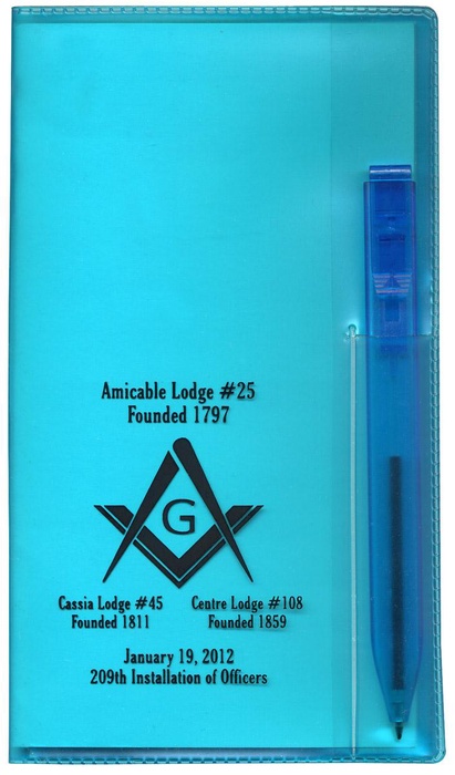 Personalized Monthly Pocket Planners with Pen - 2026