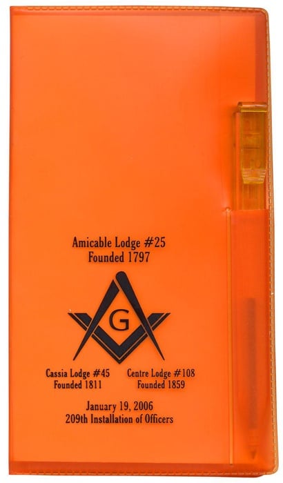 Personalized Monthly Pocket Planners with Pen - 2026
