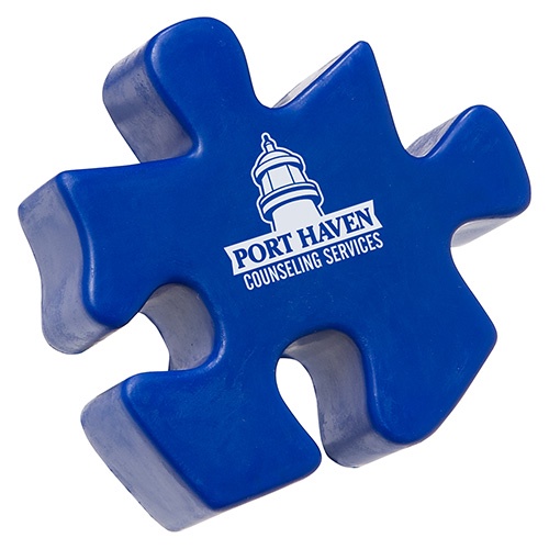 Personalized Puzzle Piece Stress Balls