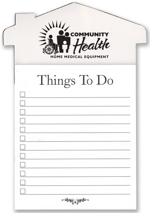 Personalized Things To Do Refrigerator Magnet & Pad