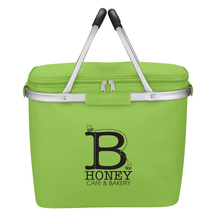 Custom Picnic Fun Collapsible Cooler Basket