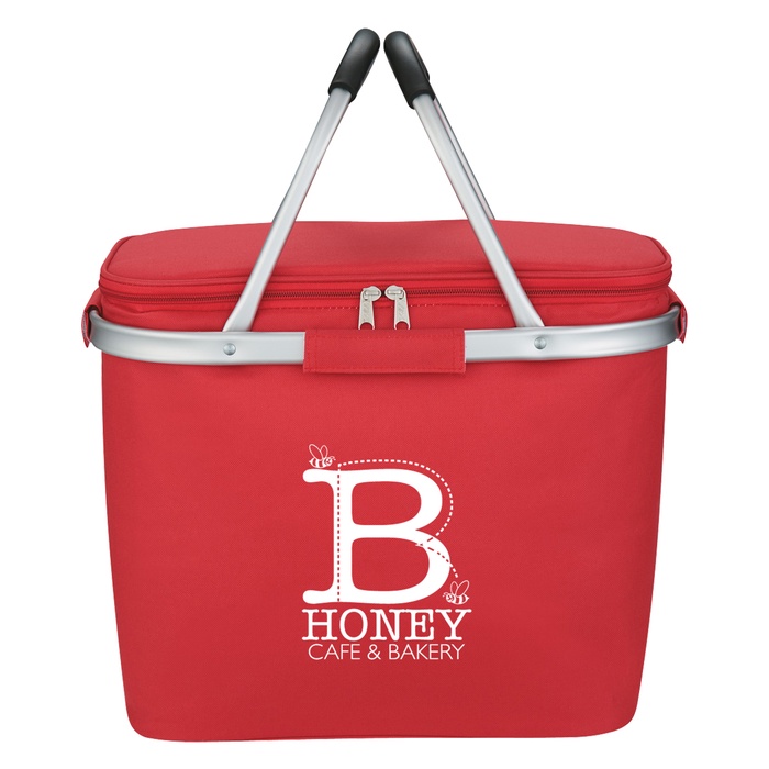 Custom Picnic Fun Collapsible Cooler Basket