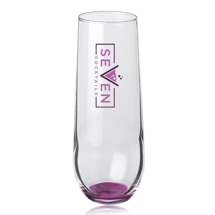 8 oz. Libbey Stemless Champagne Glasses