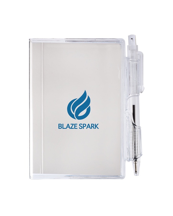 Clear-View Jotter Notebook & Pen 3.375" X 4.125"