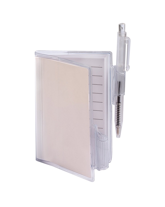 Clear-View Jotter Notebook & Pen 3.375" X 4.125"