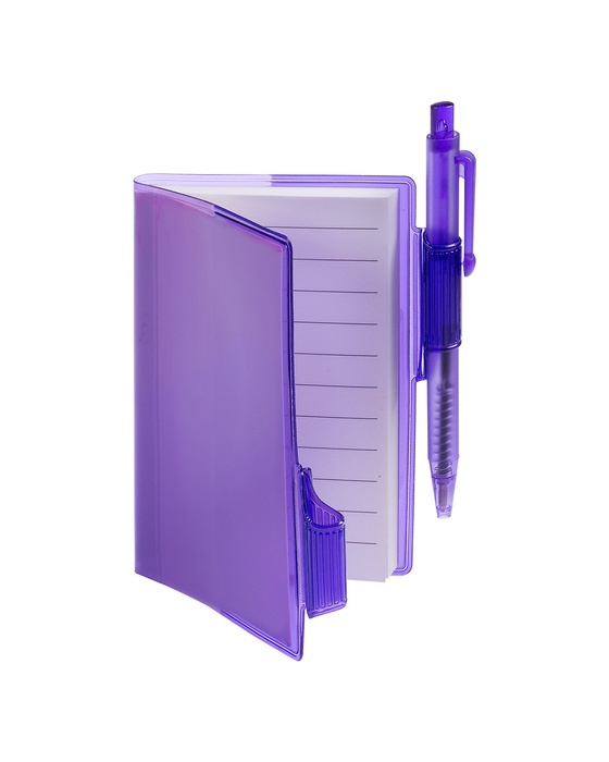 Clear-View Jotter Notebook & Pen 3.375" X 4.125"
