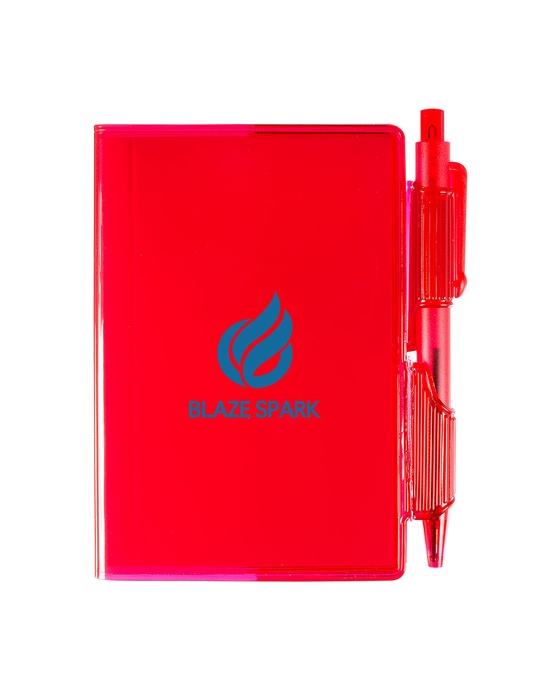 Clear-View Jotter Notebook & Pen 3.375" X 4.125"