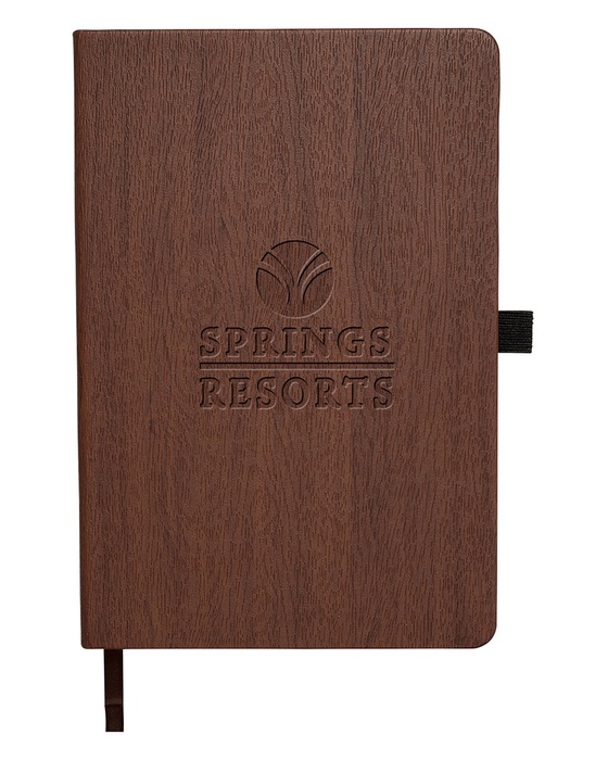 Woodgrain Texture Journal Notebook 5.7" X 8.46"