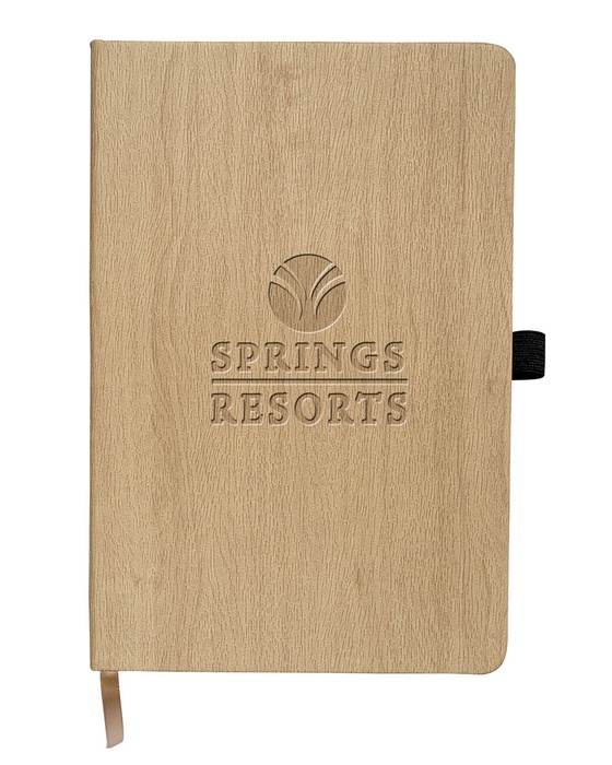 Woodgrain Texture Journal Notebook 5.7" X 8.46"