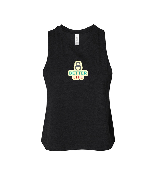 Bella+Canvas® Women's Racerback Cropped Tank - Screen Print