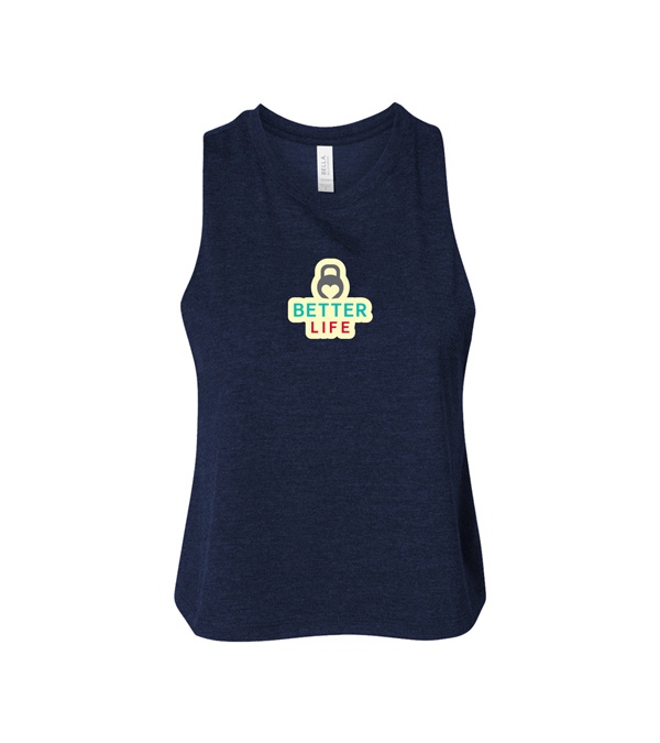 Bella+Canvas® Women's Racerback Cropped Tank - Screen Print