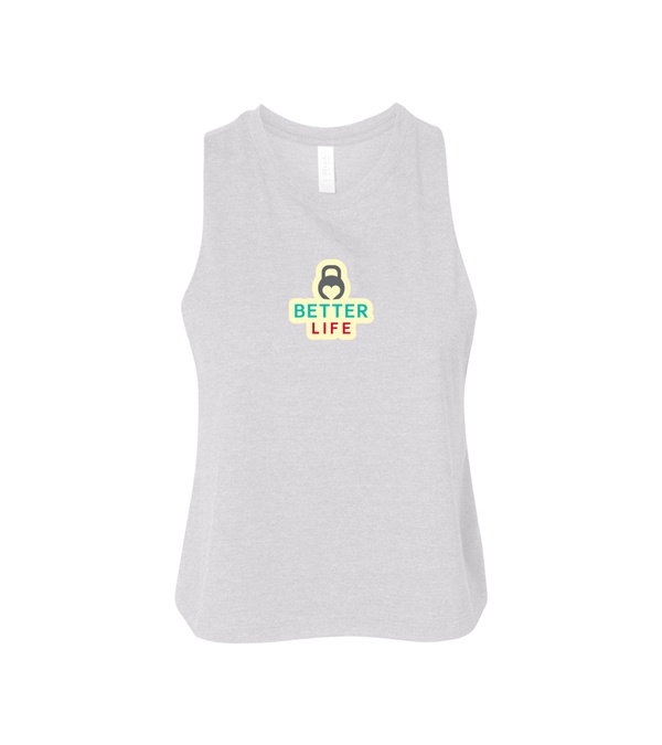 Bella+Canvas® Women's Racerback Cropped Tank - Screen Print