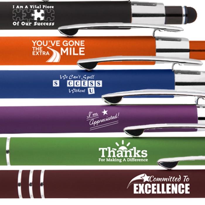 Praise Motivational Stylus Pen Assortment