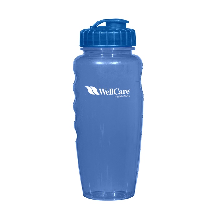 Poly-Clear Gripper Promotional 30 oz. Bottles