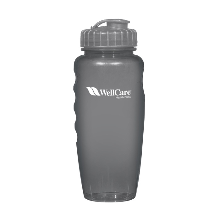 Poly-Clear Gripper Promotional 30 oz. Bottles