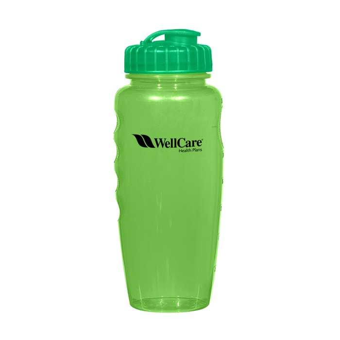 Poly-Clear Gripper Promotional 30 oz. Bottles