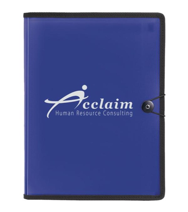 Custom Polypro Filefolio