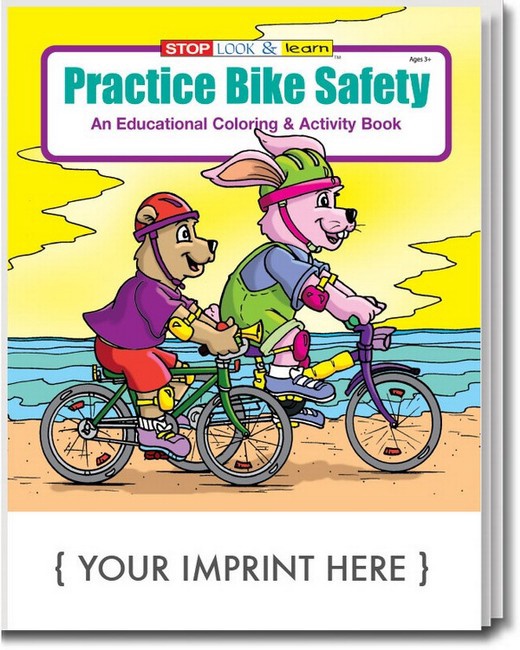 Practice Bicycle Safety Coloring & Activity Book