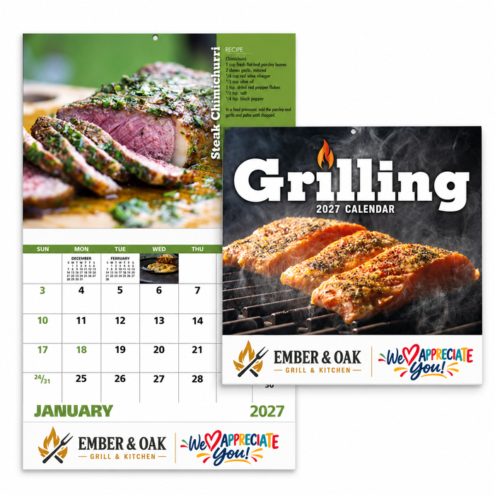 A Taste of Gratitude Wall Calendar – 2027