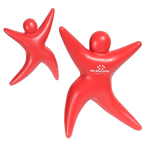 Printed Starman Stress Balls