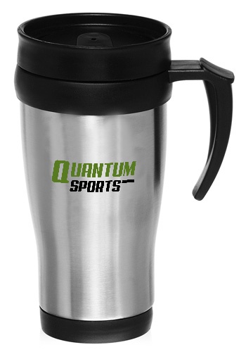 14 oz. Double Wall Stainless Steel Travel Mugs